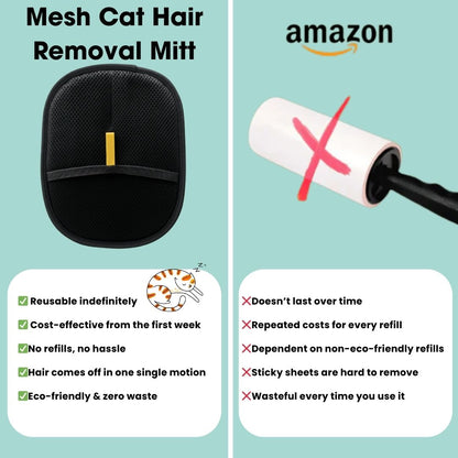 Mesh Cat Hair Removal Mitt