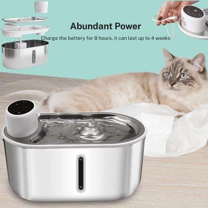 PurrFlow™ Wireless Cat Water Fountain