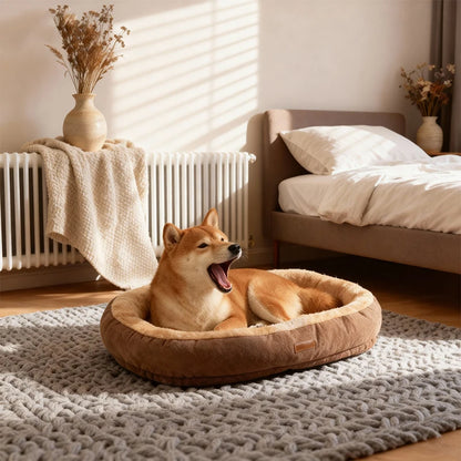 CloudNest™ Calming Plush Pet Bed