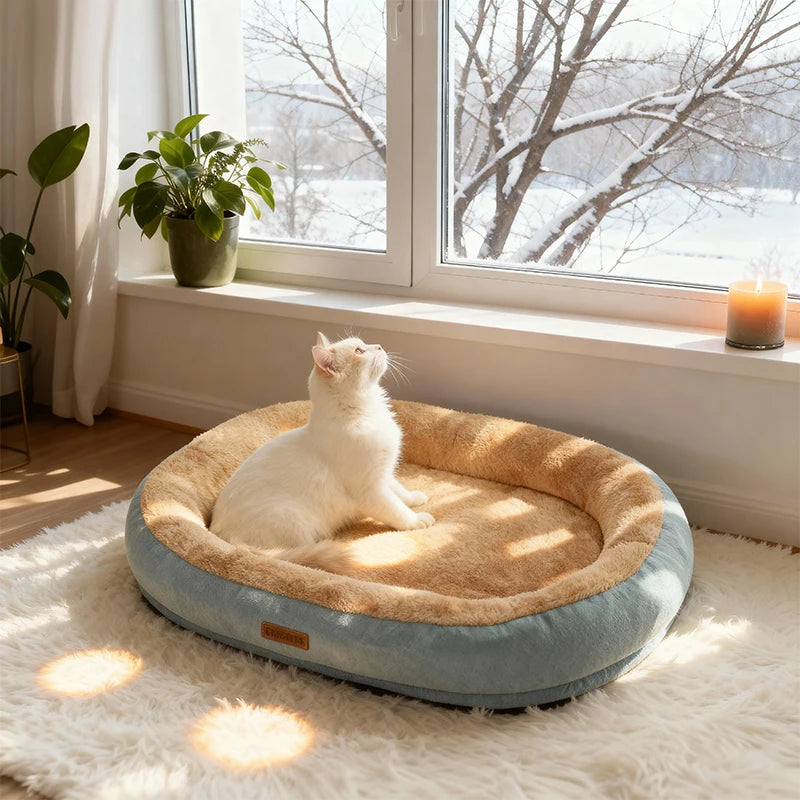 CloudNest™ Calming Plush Pet Bed