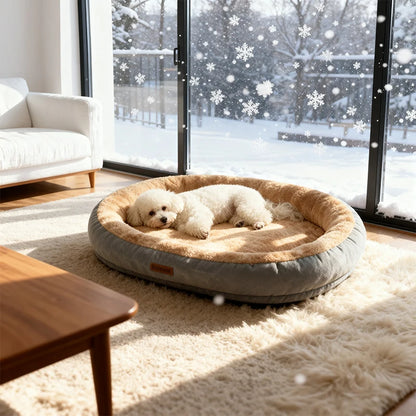 CloudNest™ Calming Plush Pet Bed