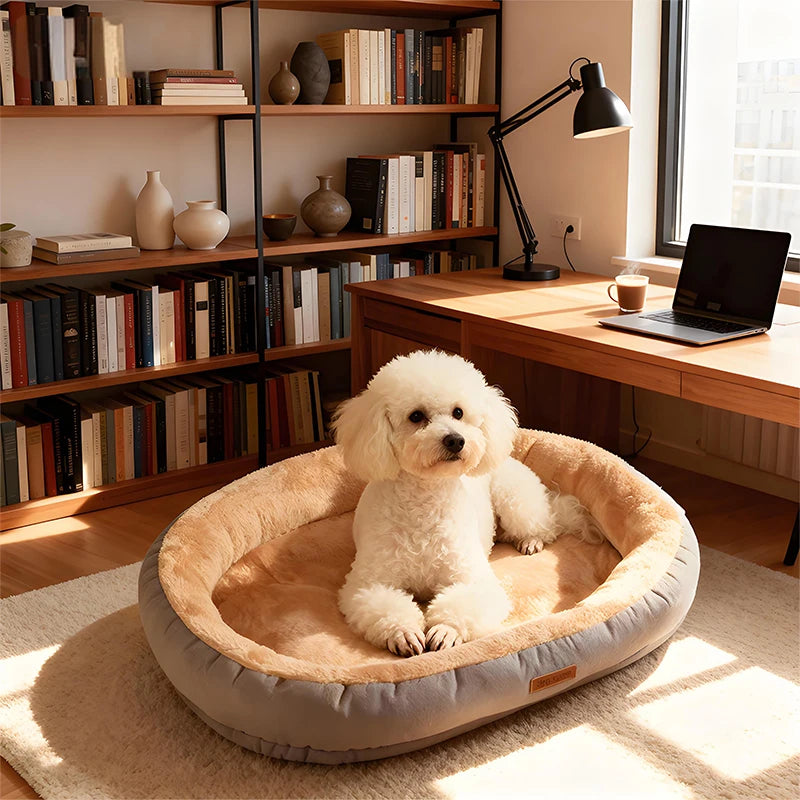 CloudNest™ Calming Plush Pet Bed