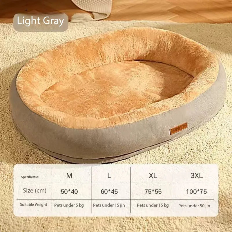 CloudNest™ Calming Plush Pet Bed