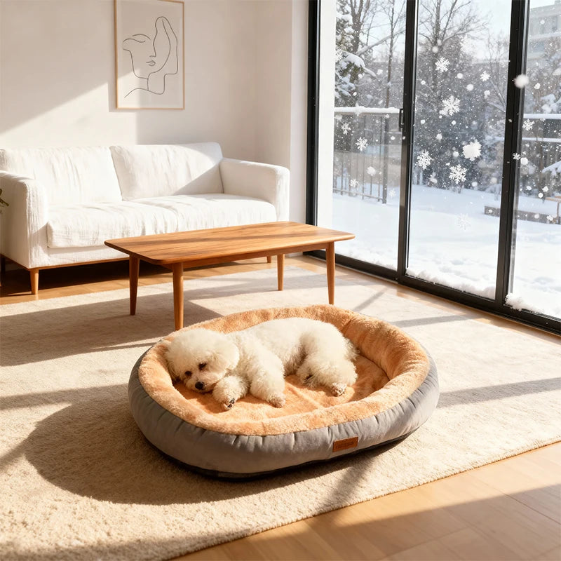 CloudNest™ Calming Plush Pet Bed