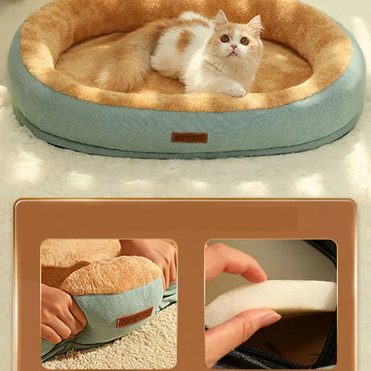 CloudNest™ Calming Plush Pet Bed