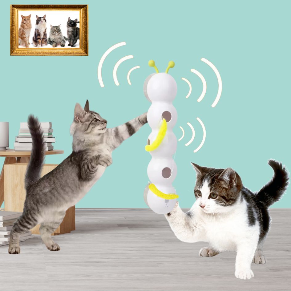 Intelligent interactive cat toy